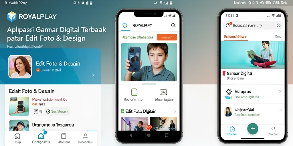 Tampilan antarmuka ROYALPLAY yang modern dan ramah pengguna.
