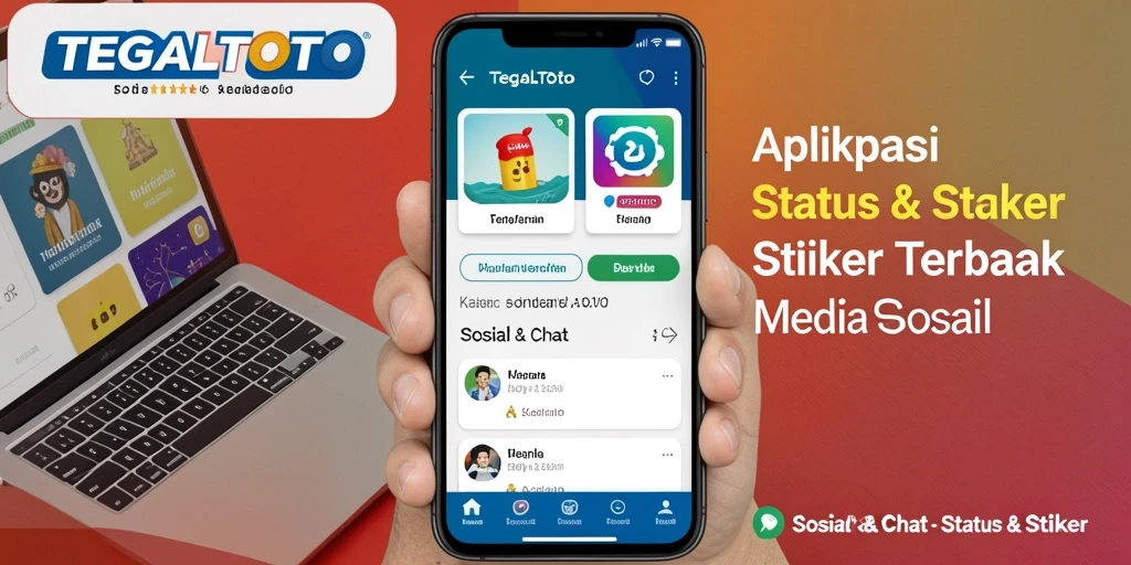 Tampilan antarmuka aplikasi TEGALTOTO yang menarik dan user-friendly.